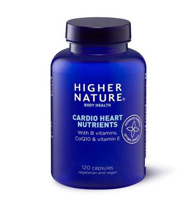 Higher Nature Cardio Heart Nutrients - 120 Capsules
