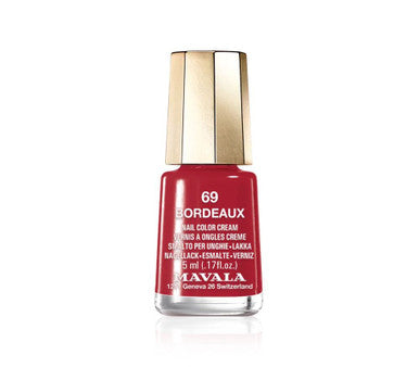 Mavala Bordeaux (no.69) Cream Nail Colour - 5ml