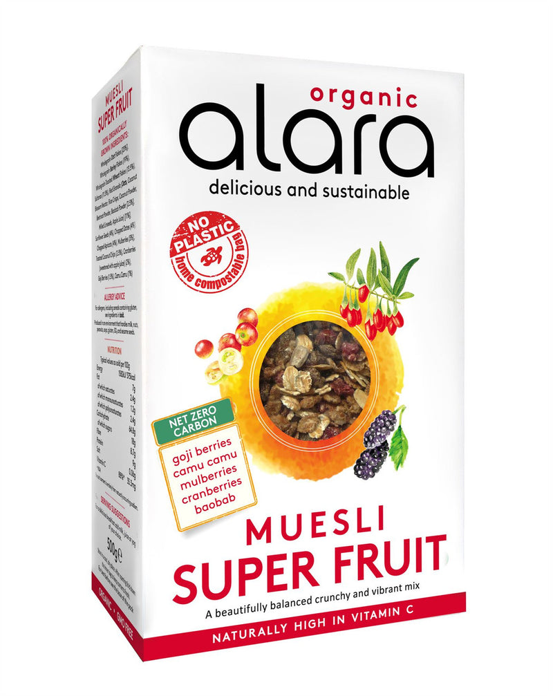 Alara Organic Muesli Super Fruits - 500g