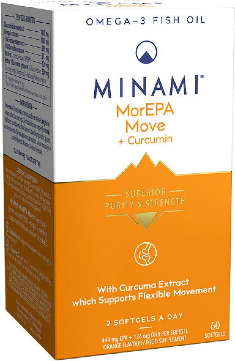 Minami MorEPA Move + Curcumin - 60 Softgels