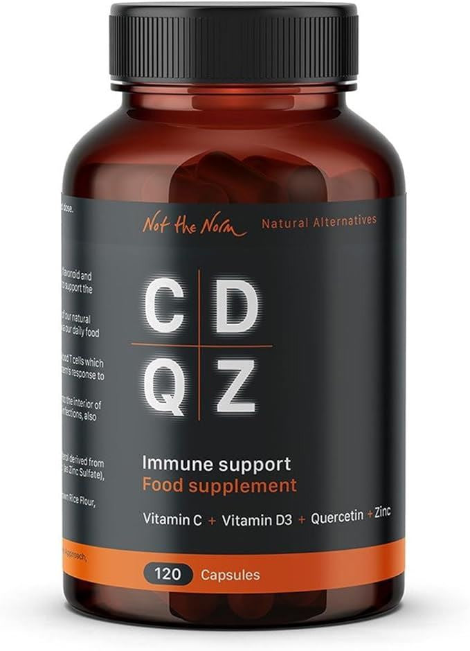 Not the Norm Vitamin C D3 Quercetin & Zinc 120 Capsules