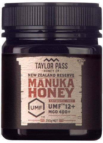 Taylor Pass Honey Co MGO400+ Manuka Honey - 250g