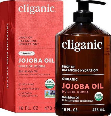 Cliganic Organic Jojoba Oil 16oz