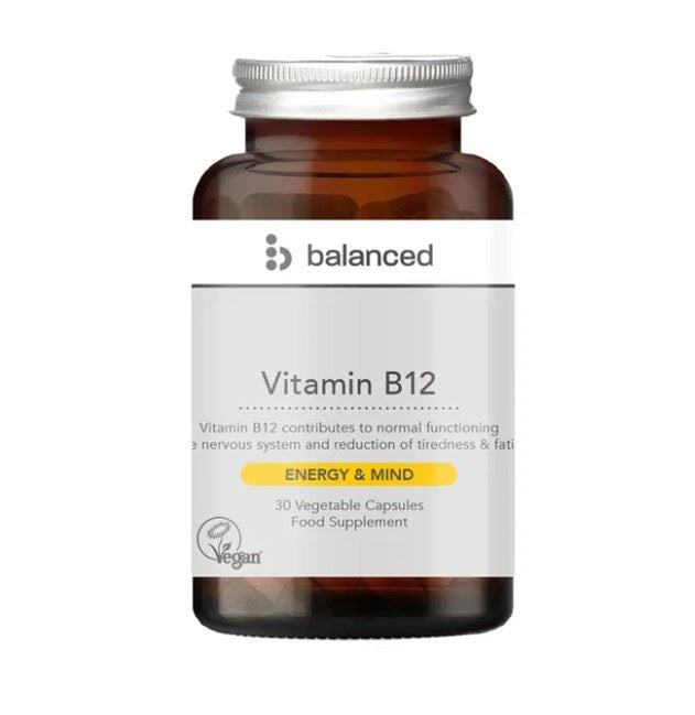 Balanced Vitamin B12 - 30 Veggie Caps