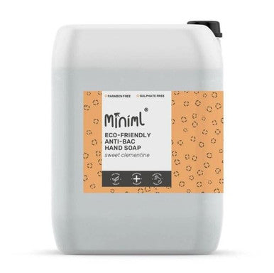 Miniml Natural Closed Loop Anti-Bac Hand Soap Clementine - 20L Refill