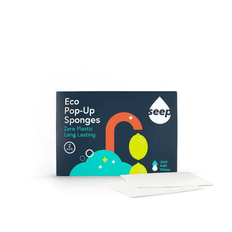 Seep Eco Pop-Up Sponges - 2 Pack