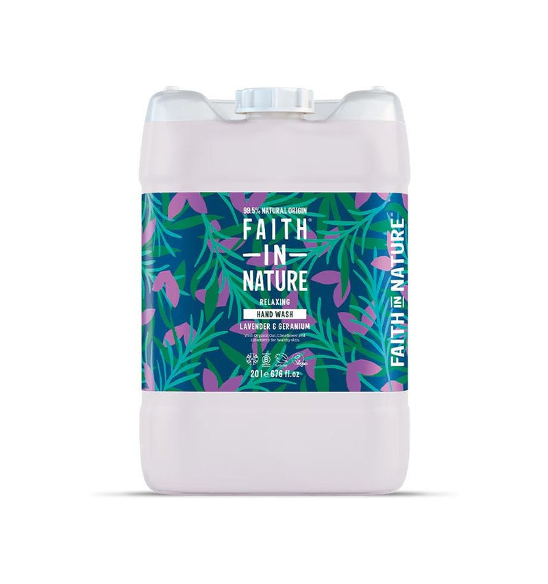 Faith in Nature Lavender & Geranium Hand Wash - 20L