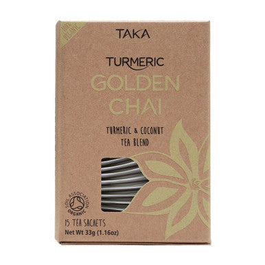 Taka Turmeric Golden Chai - 15 Sachets