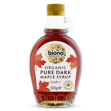 Biona Organic Pure Dark Maple Syrup - 330g
