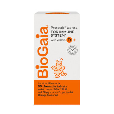 BioGaia Protectis + Vitamin D3 Orange - 90 Chewables