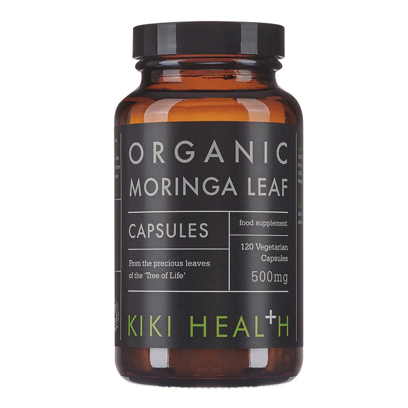 KIKI Health Organic Moringa Leaf - 120 Vegicaps