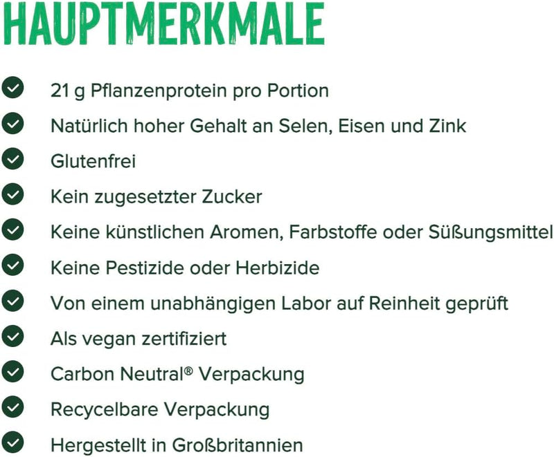 Vivo Life Unflavoured Vegan Protein - 900g