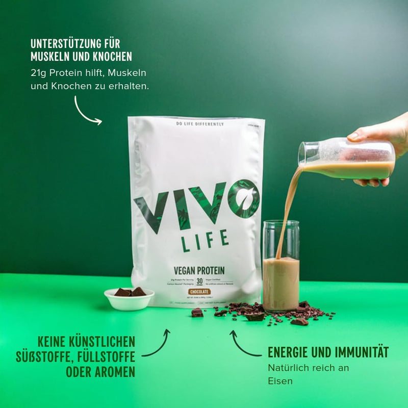 Vivo Life Madagascan Vanilla Vegan Protein - 900g