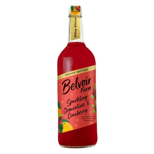 Belvoir Sparkling Clementine and Cranberry - 750ml