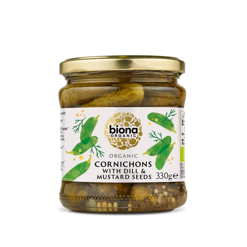 Biona Organic Cornichons - 330g