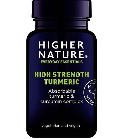 Higher Nature High Strength Turmeric - 60 Caps