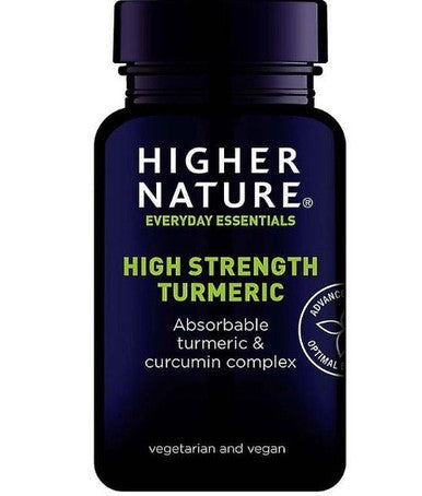 Higher Nature High Strength Turmeric - 60 Caps
