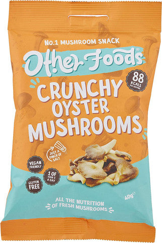 Other Foods Crunchy Oyster Mushrooms 40g (Pack of 6)