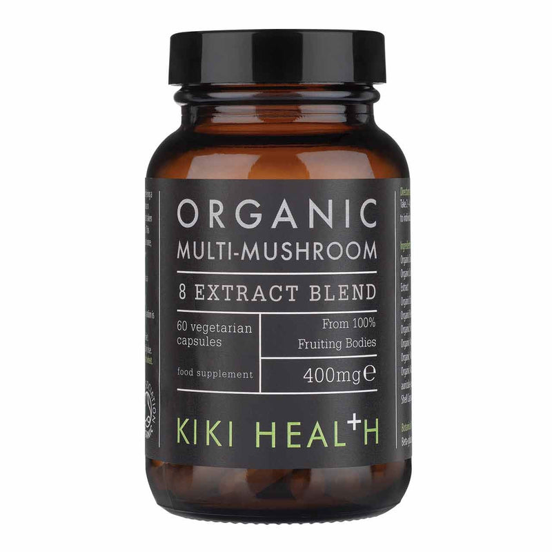 KIKI Health Organic Multi-Mushroom Blend - 60 Vegicaps