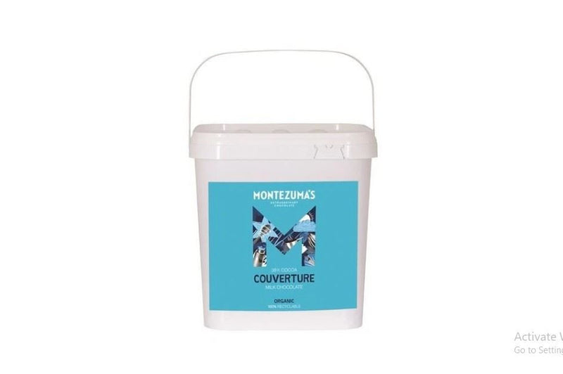 Montezumas Chocolate Organic Milk Chocolate Couverture - 3kg