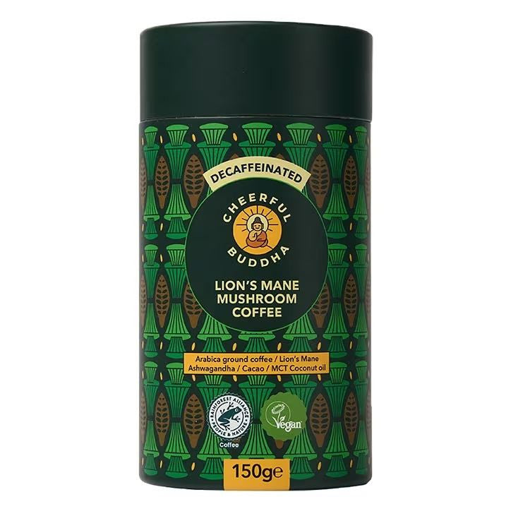 Cheerful Buddha Decaf Lion's Mane Mushroom Coffee - 150g