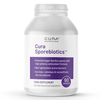 Cura Nutrition Cura Sporebiotics - 90 Capsules