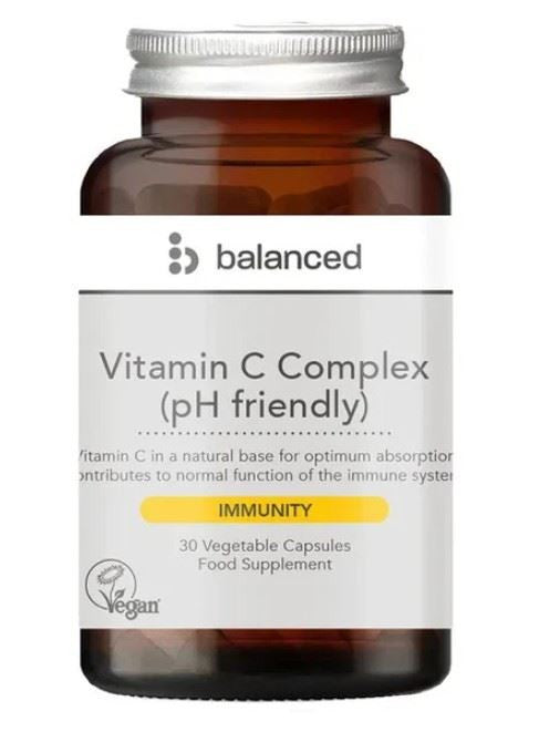 Balanced Vitamin C Complex pH Friendly - 30 Veggie Caps