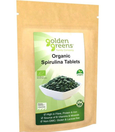 Greens Organic Organic Spirulina - 450 Tablets