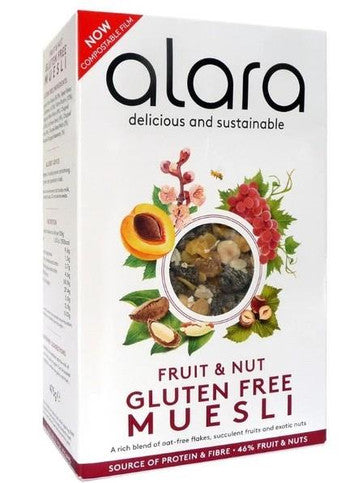 Alara Fruit and Nut Gluten Free Muesli - 475g