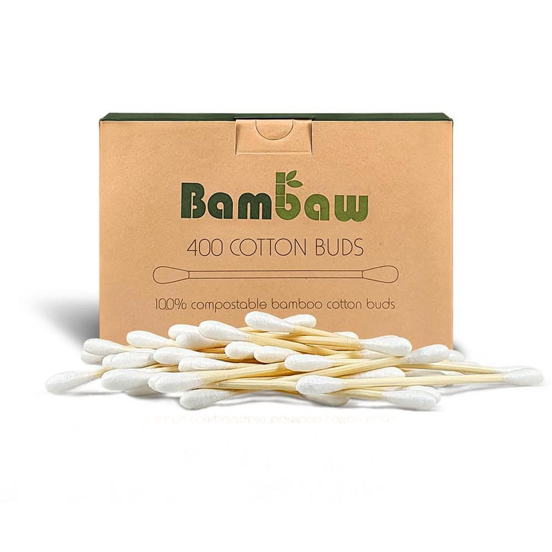 Bambaw Bamboo Cotton Buds - 400 Buds