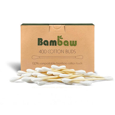 Bambaw Bamboo Cotton Buds - 400 Buds