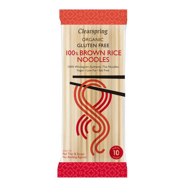 Clearspring Organic Gluten-Free Brown Rice Noodles - 200g