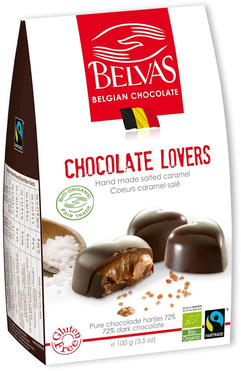 Belvas Organic Hearts - 100g