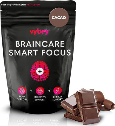 Vybey Braincare Smart Focus Cacao Flavour - 120g