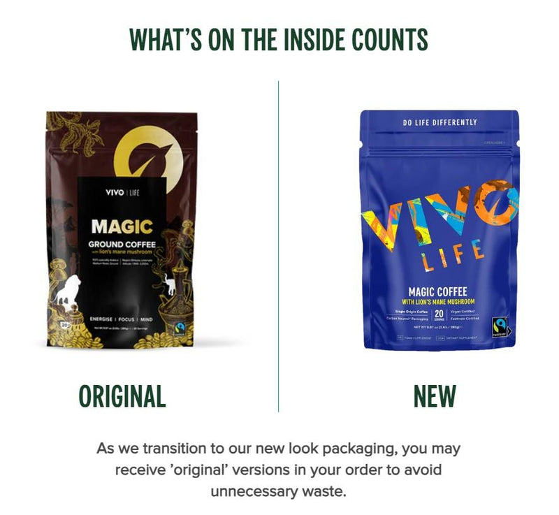 Vivo Life Magic Coffee with Lion's Mane - 280g