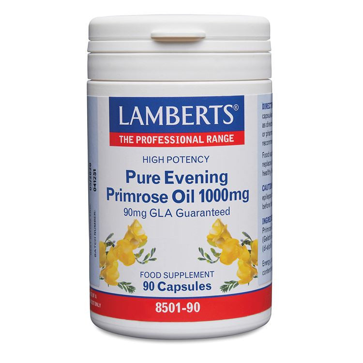 Lamberts Pure Evening Primrose Oil 1000mg - 90 Capsules