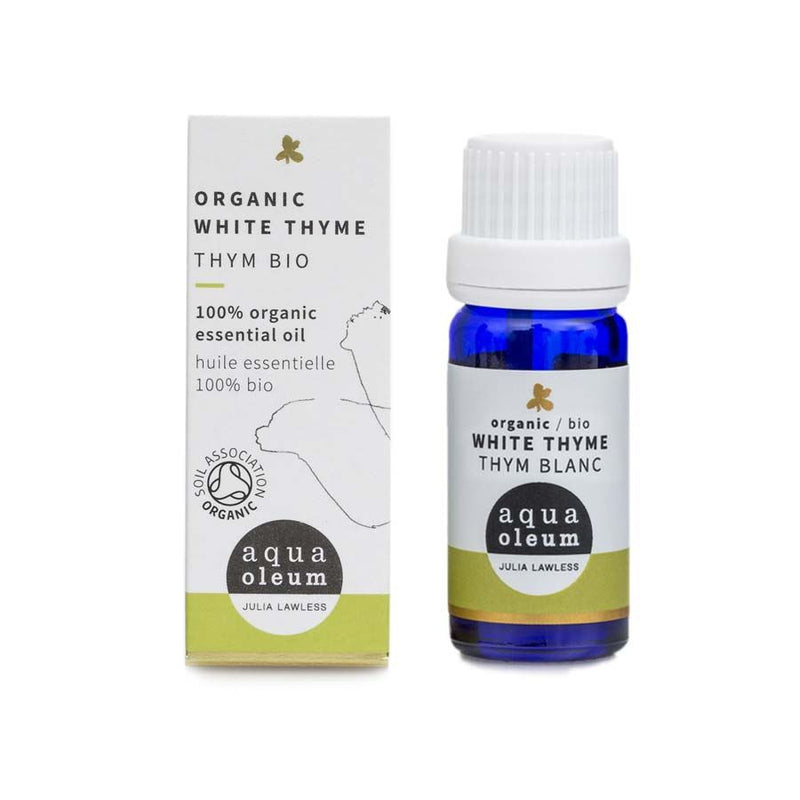 Aqua Oleum Organic White Thyme (Thymus Vulgaris Spain) Essential Oil - 10ml