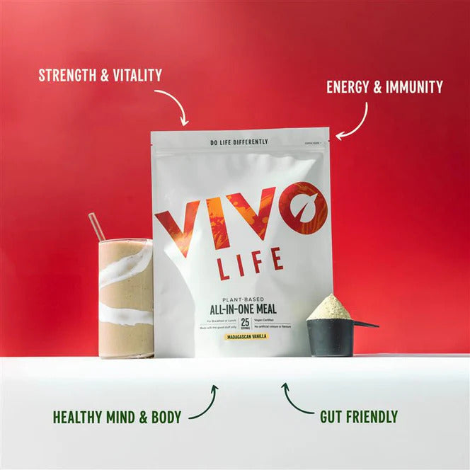 Vivo Life WHOLE – Vegan All-in-One Meal Replacement Shake (Vanilla)