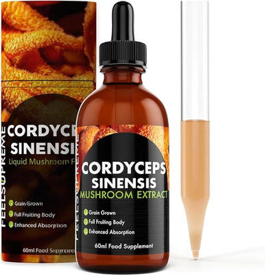 Feel Supreme Cordyceps Militaris Mushroom Liquid - 60ml