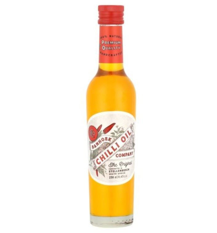 Banhoek Chilli Oil Original Unwrapped 100% Natural - 250ml