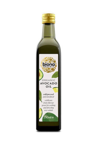 Biona Organic Cold Pressed Avocado Oil - 250ml