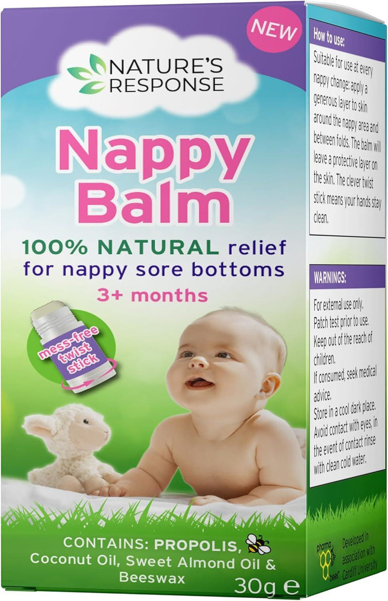 Nature's Response Baby Nappy Twist & Rub - 30g