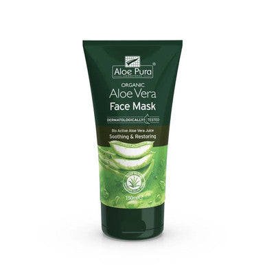 Aloe Pura Organic Gel Face Mask - 150ml