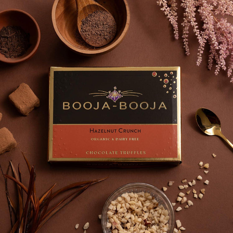 Booja-Booja Hazelnut Crunch Chocolate Truffles - 92g