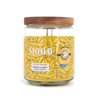 Minions Large Candle  Mood Blueberry Muffin - 510g