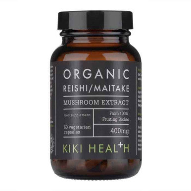 KIKI Health Organic Maitake & Reishi - 60 Vegicaps
