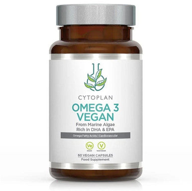 Cytoplan Omega 3 Vegan Marine Algae DHA & EPA - 60 Capsules