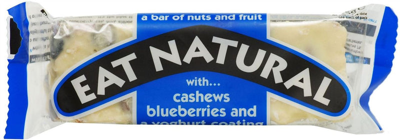 Eat Natural Yoghurt Cashew & Blurberries Bar - Pack of 12 x 45g (1 Box)