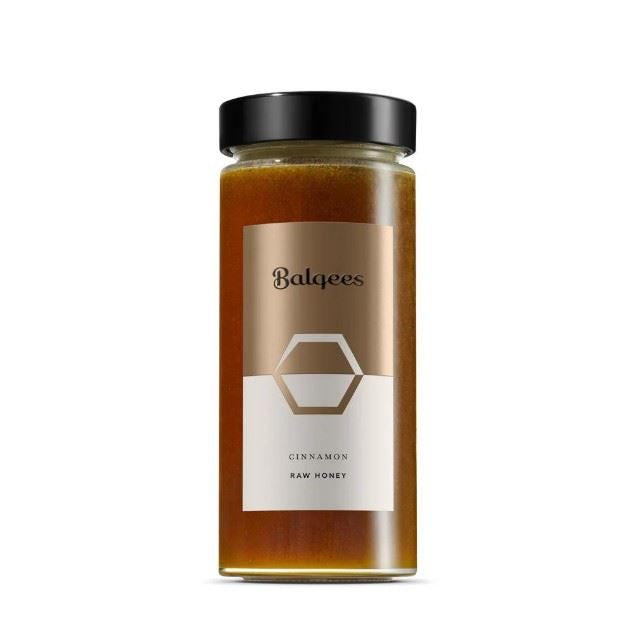 Balqees Raw Honey and Cinnamon Fusion - 400g