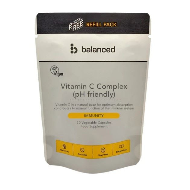 Balanced Vitamin C Complex (pH Friendly) - 30 Veg Caps
